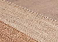 Bordy Edge Jute Rug 140 x 200 cm in Oat