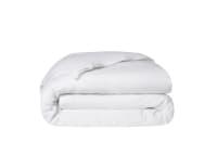 Twin Trim Classy Cotton Duvet Cover Superking in Icing Sugar