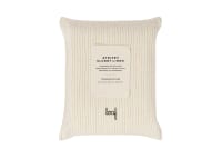 Stripey Slubby Linen Duvet Cover Double in Butterscotch