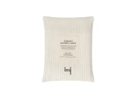 Stripey Slubby Linen Set of 2 Pillowcases in Duck Pond Teal