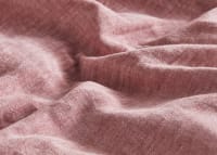 Lazy Linen Duvet Cover - Superking - Raspberry Fool Marle