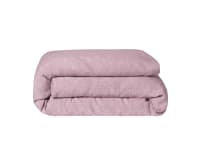Lazy Linen Duvet Cover - Superking - Raspberry Fool Marle