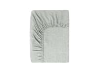 Lazy Linen Fitted Sheet - Double - Duck Pond Teal Marle