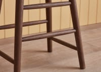 Bumble Kitchen Stool in Dark Oak