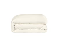 Classy Cotton Duvet Cover Double in Oat Milk