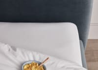 Classy Cotton Fitted Sheet Superking in Icing Sugar