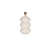 Triple Scoop Ceramic Lamp - Large - Sandcastle Beige