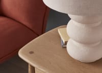 Triple Scoop Ceramic Lamp - Large - Sandcastle Beige