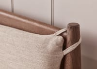 Bagel Bed in Dark Oak