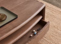 Bowie Coffee Table in Dark Oak