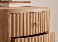 Heyday Side Table in Whitewashed Oak