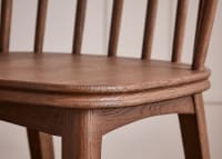 Drummer Pair of Chairs in Dark Oak