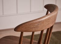 Drummer Pair of Chairs in Dark Oak