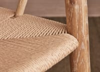 Pitstop Pair of Chairs in Whitewashed Oak