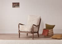 Shearer Easins Accent Chair in Dark Oak