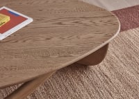 Looper Coffee Table in Light Oak