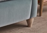 Brioche Sofa Bed in Tidepool Teal Velvet