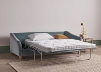 Brioche Sofa Bed in Tidepool Teal Velvet
