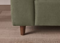 Slow Riser Sofa Bed in Waxed Jacket Green Linen
