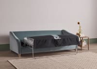 Brioche Sofa Bed in Tidepool Teal Velvet