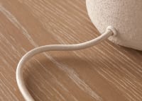 Dapple Ceramic Table Lamp - Small - Sandcastle Beige