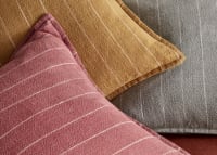 Stripey Stitch Linen Cushion range