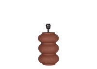 Triple Scoop Ceramic Lamp - Large - Cinnamon Sticks Orange