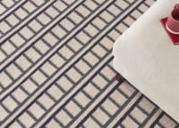 Reely Wool Rug - 140cm x 200cm - Deckchair and Ink Blot Blue