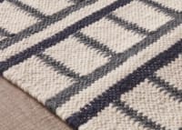 Reely Wool Rug - 140cm x 200cm - Deckchair and Ink Blot Blue