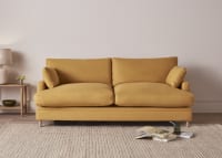 Squisharoo Sofa Bed in Honey Pot Yellow Linen