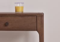Hide & Sleek Side Table