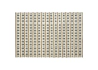 Laddery Wool Rug 300 x 400 cm in Deckchair Blue and Truffle Taupe