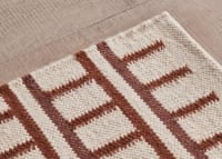 Reely Wool Rug 300 x 400 cm in Conker Clash and Chocolate Chops Brown