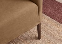 Dapper Kitchen Chair in Burnt Sugar Clever Linen