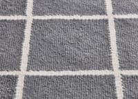 Crissy Crossy Wool Rug - 300cm x 400cm - Deckchair Blue