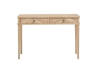 Fab Flapper Dressing Table in Whitewashed Oak | Parquet Wood Dressing ...