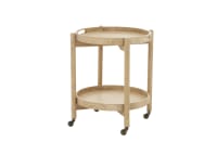 Meals on Wheels Side Table - Standard - Whitewashed Oak