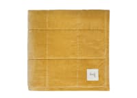 Dozer Velvet Quilt  - 230cm x 250cm - Butterscotch