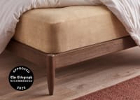 Lazy Linen Fitted Sheet - Superking - Butterscotch Marle