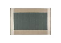 Blocky Linen Rug - 240 x 340 - Teal