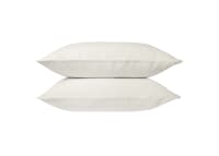 Lazy Linen Set of 2 Pillowcases - Standard - Oat Milk