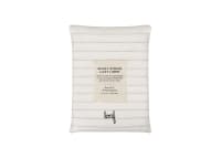 Widey Stripe Lazy Linen Set of 2 Pillowcases - Standard - Raspberry Fool