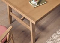 Barney Kitchen Table in Light Oak