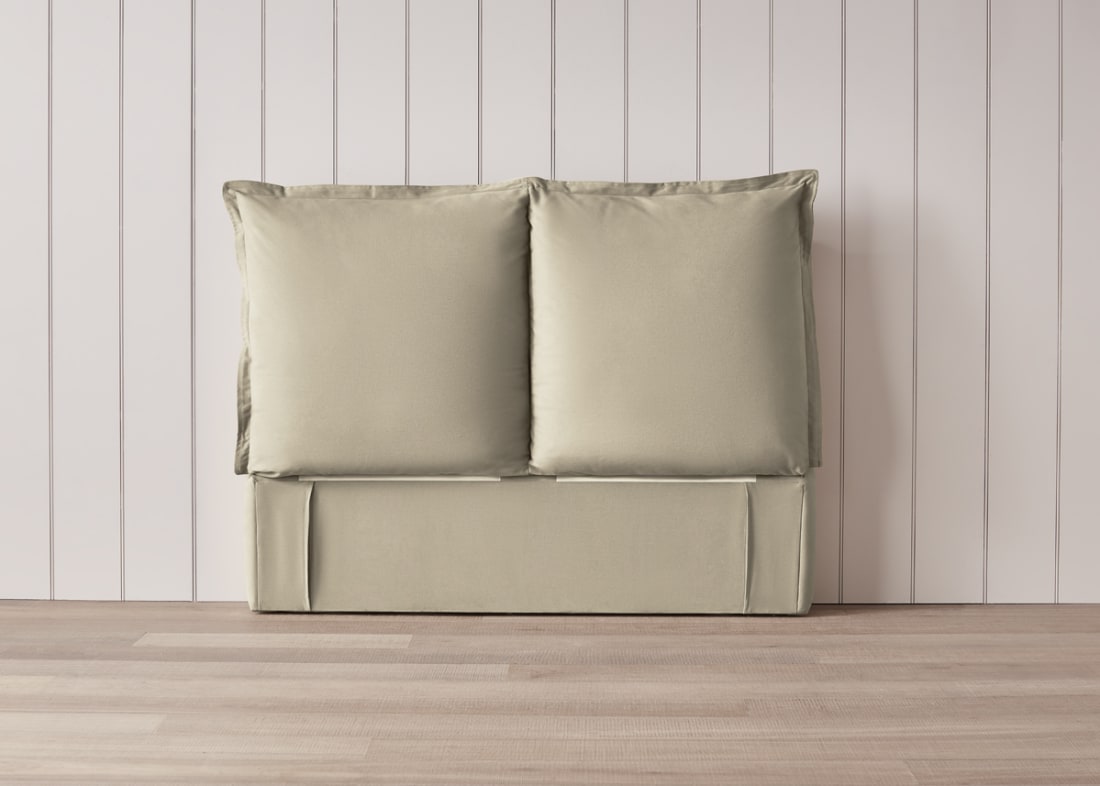 Beddy-Byes Headboard in Tea Dunk Beige Twill