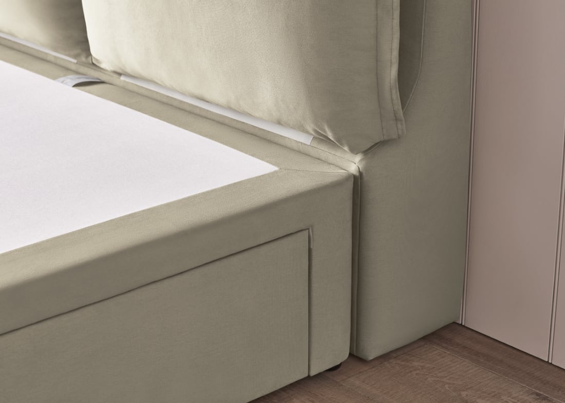 Beddy-Byes Headboard in Tea Dunk Beige Twill