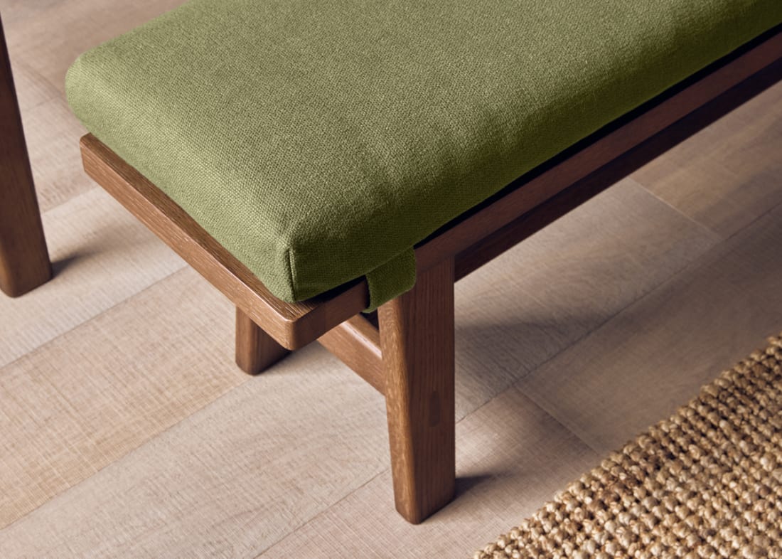BUDGE BENCH DARK OAK 5