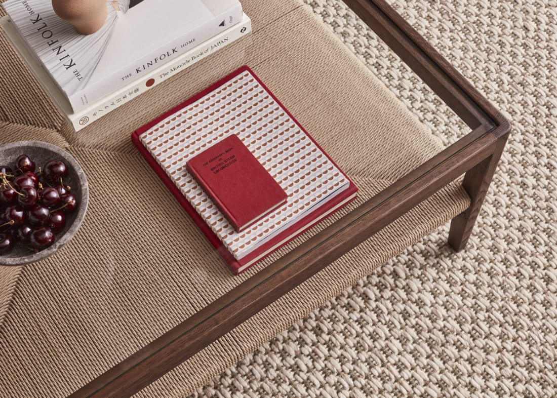 Square Keepsake Coffee Table in Dark Oak