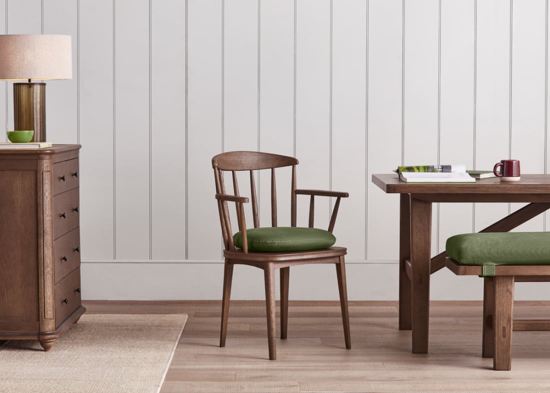 Drifter Kitchen Chair in Dark Oak