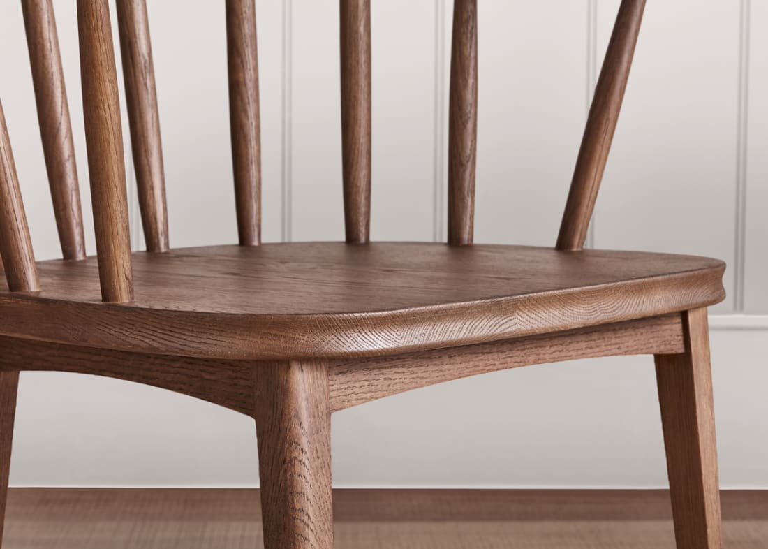 Drifter Kitchen Chair in Dark Oak