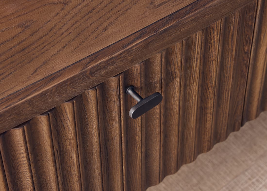 Heyday Media Unit in Dark Oak